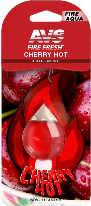 Ароматизатор AVS WDM-011 Fire Fresh (Cherry / Вишня), мембранный