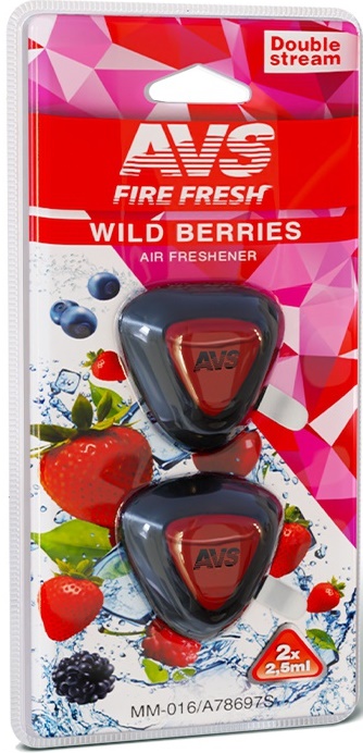 Ароматизатор AVS MM-016 Double Stream (Wild Berries / Дикие ягоды), мембранный