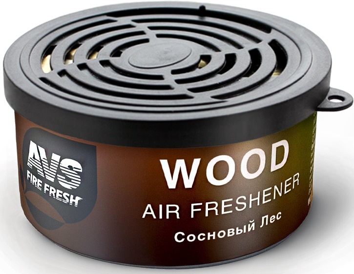 Ароматизатор AVS WC-020 Natural Fresh (аромат Wood / Сосновый лес), древесный