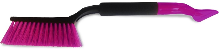 Щётка-скребок AVS WB-6303 (48 cм, мягкая ручка, распушенная щетина)