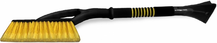 Щётка-скребок AVS WB-6325 (66 cм, мягкая ручка, распушенная щетина)