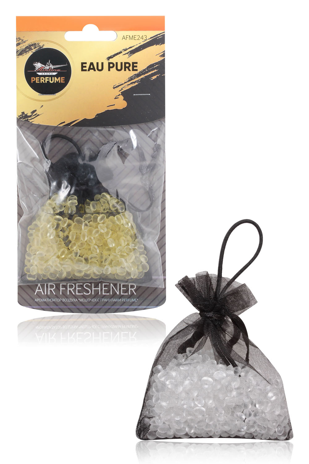 Ароматизатор подвесной Мешочек с гранулами Perfume EAU PURE AIRLINE AFME243