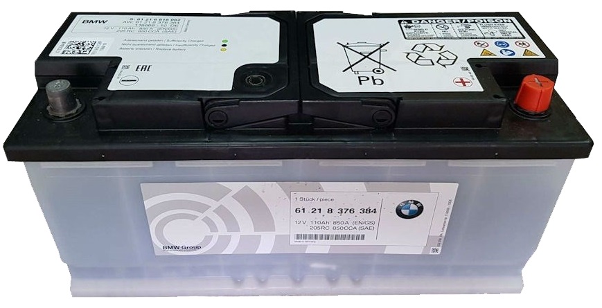 Аккумуляторная батарея BMW 61 21 8 376 384 (12В, 110А/ч)