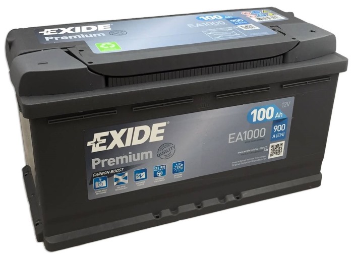 Аккумуляторная батарея Exide Premium EA1000 (12В, 100А/ч)
