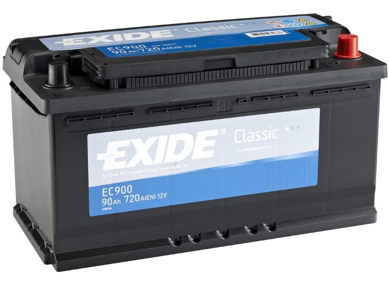 Аккумуляторная батарея Exide EC900 Classic (12В, 90а/ч)