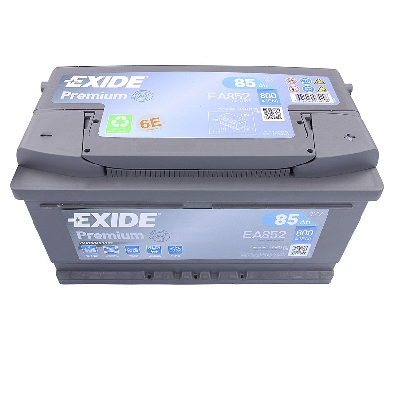 Аккумуляторная батарея Exide EA852 Premium (12В, 85А/ч)