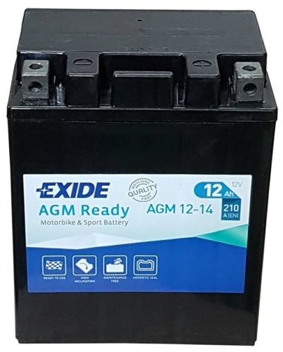 Аккумуляторная батарея Exide AGM12-14 (12В, 14А/ч)