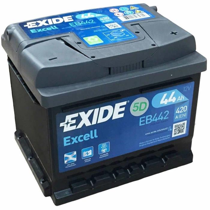 Аккумуляторная батарея Exide Excell EB442 (12В, 44А/ч)