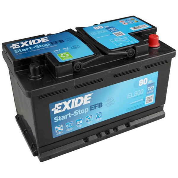 Аккумуляторная батарея Exide EL800 Maintenance (12В, 80а/ч)