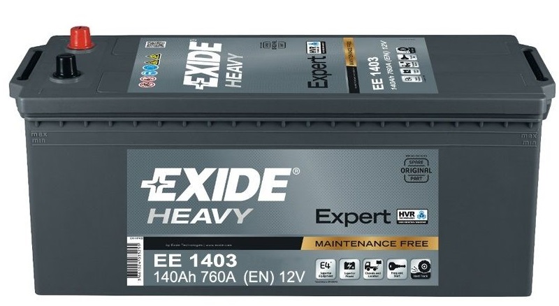 Аккумуляторная батарея Exide EE1403 Heavy Expert (12В 140а/ч)