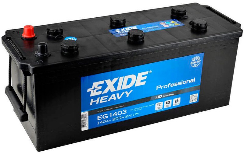 Аккумуляторная батарея Exide EG1403 Heavy Professional (12В, 140а/ч)