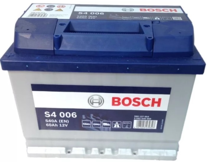 Аккумуляторная батарея Bosch S4 Silver 0 092 S40 060 (12В, 60А/ч)