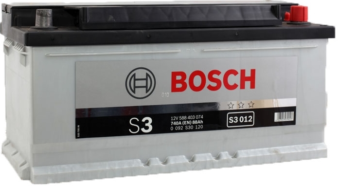 Аккумуляторная батарея Bosch S3 0 092 S30 120 (12В, 88А/ч)