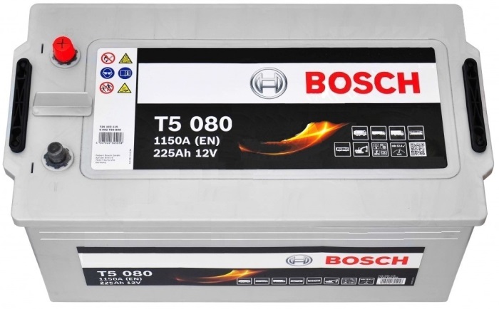 Аккумуляторная батарея Bosch T5 0 092 T50 800 (12В, 225А/ч)