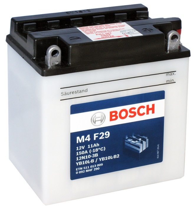 Аккумуляторная батарея Bosch Funstart FreshPack 0 092 M4F 290 (12В, 11А/ч)