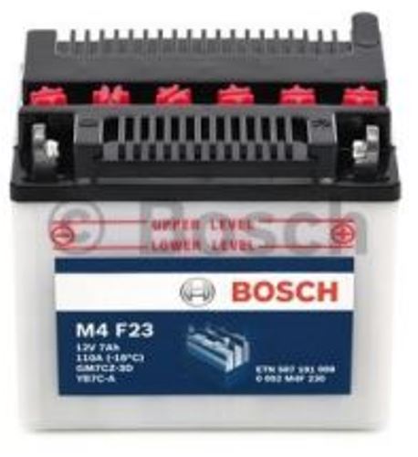 Аккумуляторная батарея Bosch 0 092 M4F 230 (12В, 7А/ч)