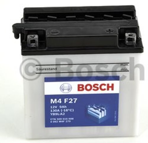 Аккумуляторная батарея Bosch 0 092 M4F 270 (12В, 9А/ч)