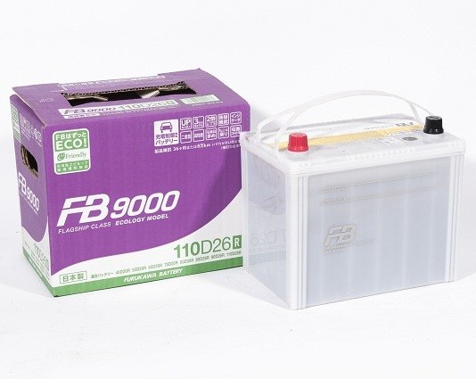 Аккумулятор FURUKAWA BATTERY 110D26L FB9000 (12В, 80А/ч)