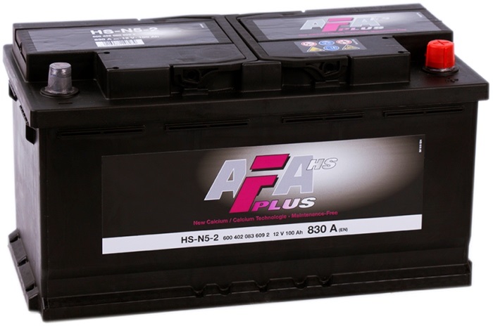 Аккумуляторная батарея AFA PLUS HS-N5-2 (12В, 100А/ч)