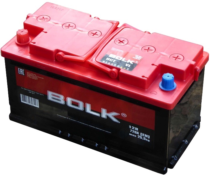 Аккумуляторная батарея BOLK AB 1001 (12В, 100А/ч)
