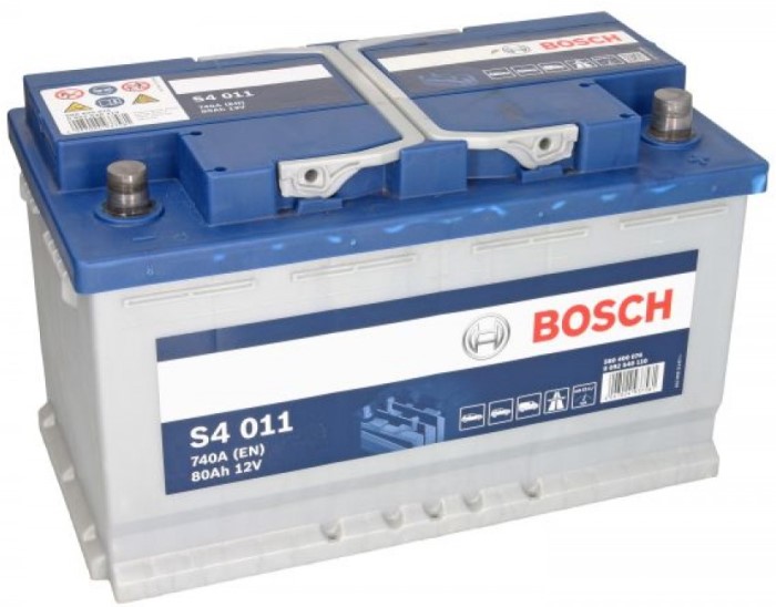 Аккумуляторная батарея Bosch 0 092 S40 110 (12В, 80А/ч)