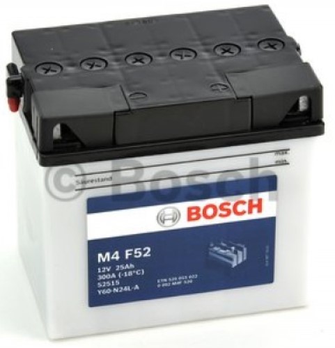 Аккумуляторная батарея Bosch Funstart FreshPack 0 092 M4F 520 (12В, 25А/ч)