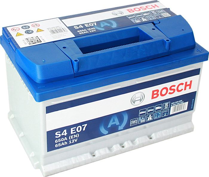 Аккумуляторная батарея Bosch 0 092 S4E 070 (12В, 70А/ч)