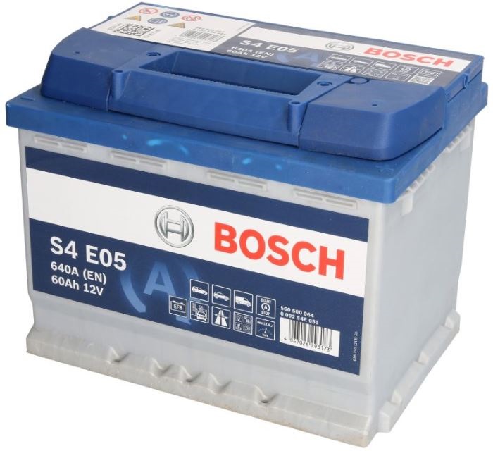 Аккумуляторная батарея Bosch 0 092 S4E 051 (12В, 60А/ч)