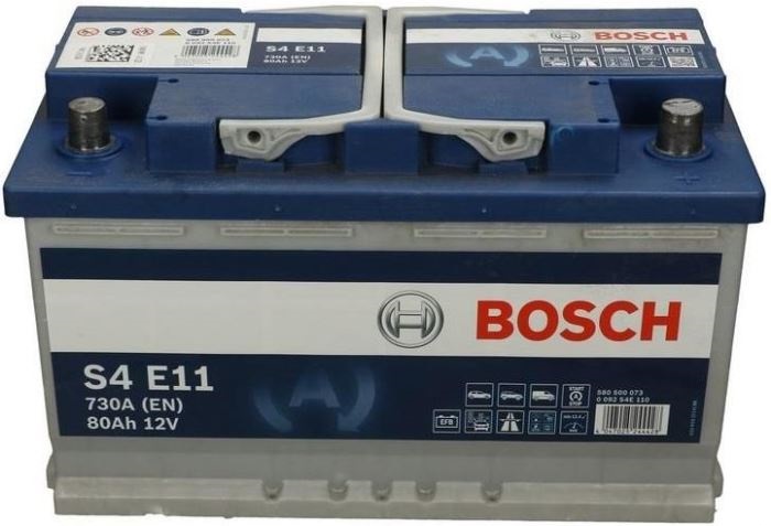 Аккумуляторная батарея Bosch 0 092 S4E 111 (12В, 80А/ч)