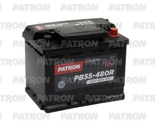 Аккумуляторная батарея PATRON POWER PB55-480R (12В, 56А/ч)