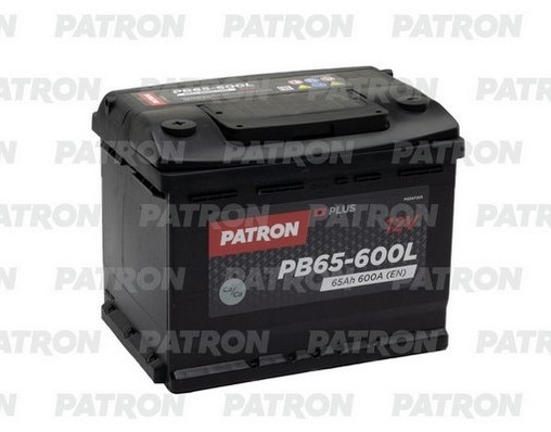 Аккумуляторная батарея PATRON PLUS PB65-600L (12В, 65А/ч)