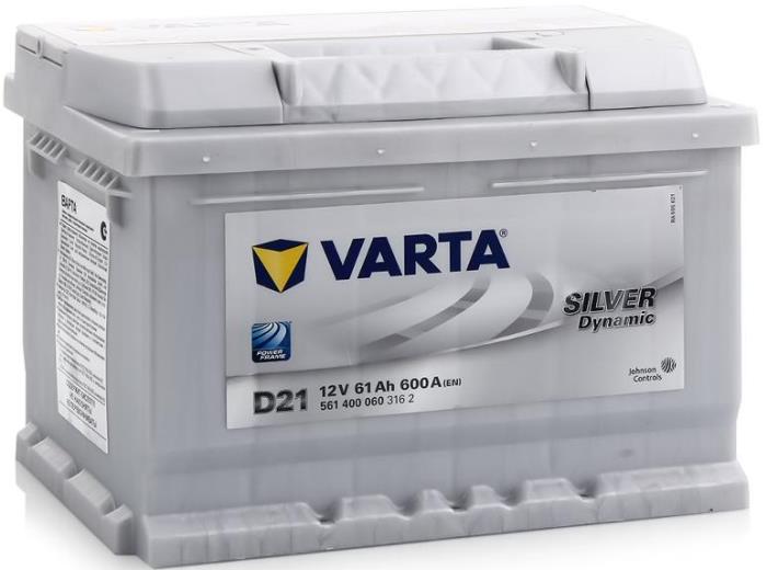 Аккумуляторная батарея VARTA Silver Dynamic 561 400 060 316 2 (12В, 61А/ч)