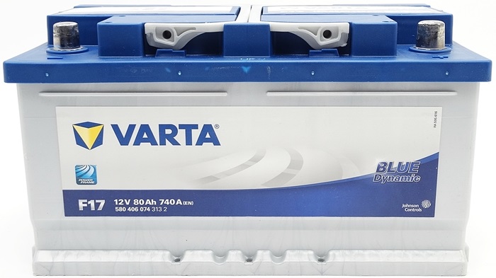 Аккумуляторная батарея VARTA Blue Dynamic 580 406 074 313 2 (12В, 80А/ч)
