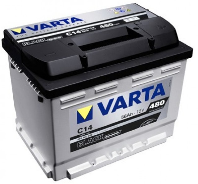 Аккумуляторная батарея VARTA Black Dynamic 556 400 048 312 2 (12В, 56А/ч)