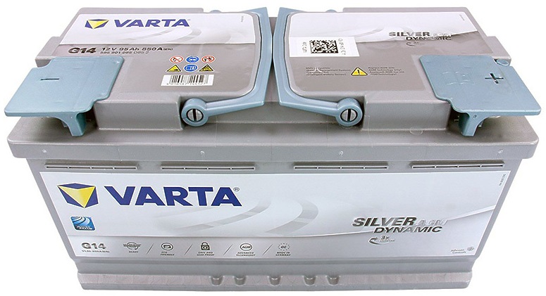 Аккумуляторная батарея VARTA 595 901 085 D85 2 (12В, 95А/ч)