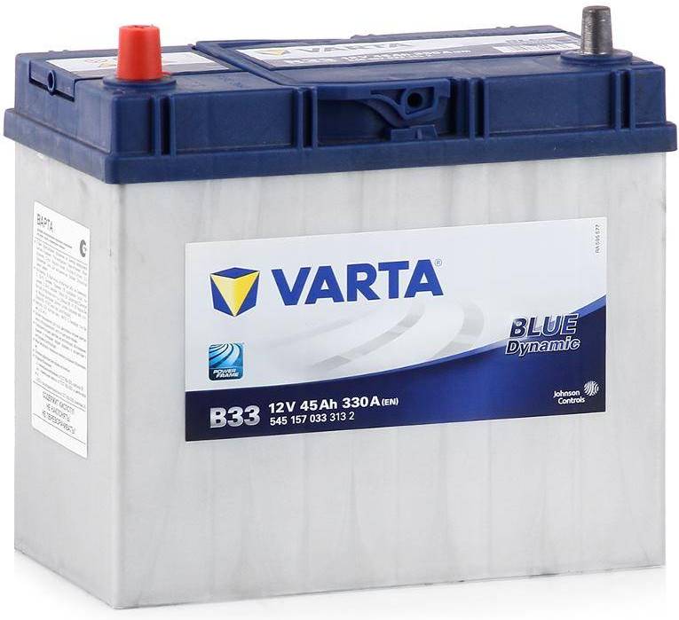 Аккумуляторная батарея VARTA Blue Dynamic 545 157 033 313 2 (12В, 45А/ч)