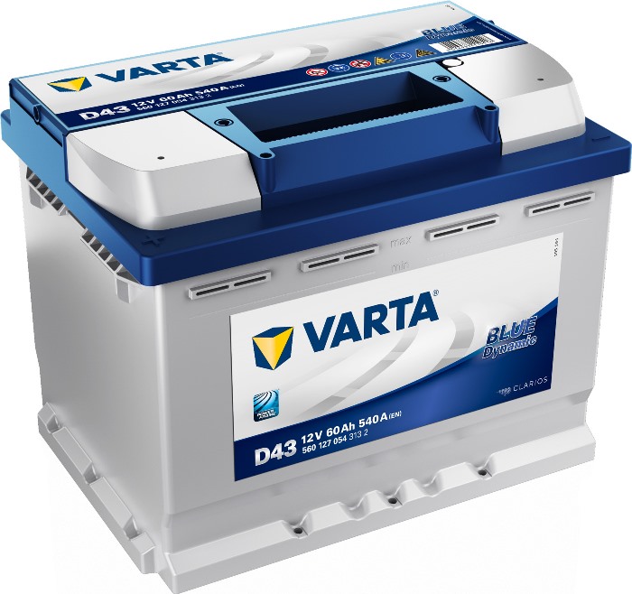 Аккумуляторная батарея VARTA Blue Dynamic 560 127 054 313 2 (12В, 60А/ч)