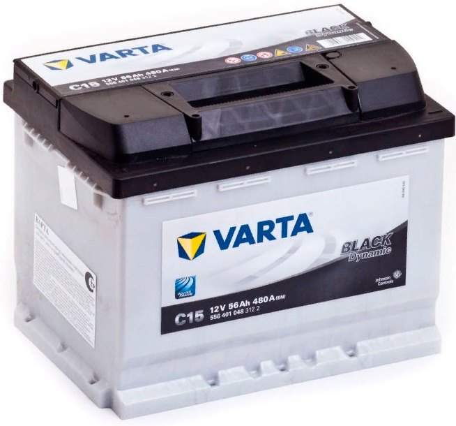 Аккумуляторная батарея VARTA Black Dynamic 556 401 048 312 2 (12В, 56А/ч)