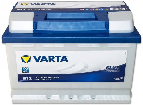 Аккумуляторная батарея VARTA Blue Dynamic 574 013 068 313 2 (12В, 74А/ч)