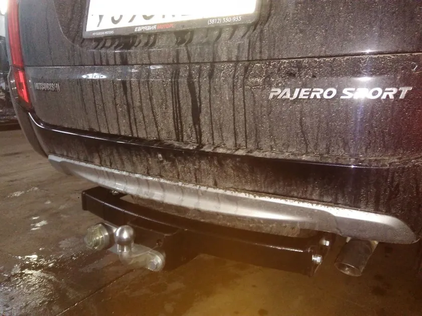 Фаркоп Лидер-Плюс для Mitsubishi Pajero Sport III 2016-2020