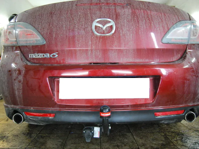 Фаркоп Bosal для Mazda 6 II хэтчбек, седан 2008-2012