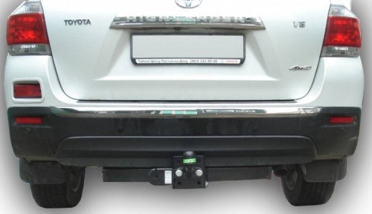 Фаркоп Лидер-Плюс для Toyota Highlander II 2010-2013