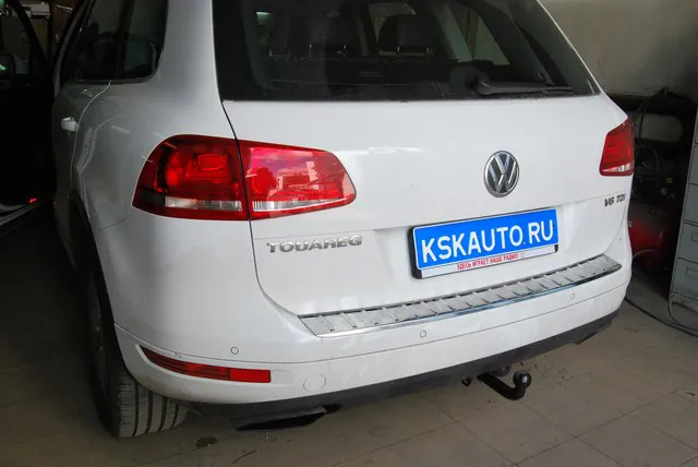 Фаркоп Лидер-Плюс для Volkswagen Touareg II 2010-2017