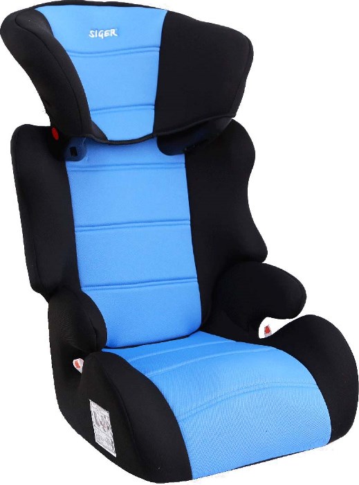 Детское автомобильное кресло SIGER Смарт, голубой