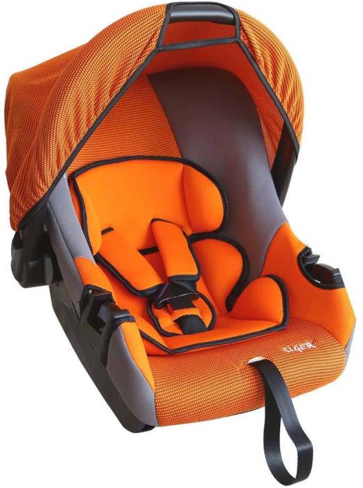 Детское автомобильное кресло SIGER Эгида Люкс, оранжевый