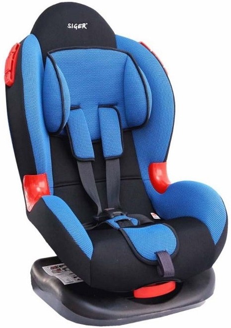 Детское автомобильное кресло SIGER Кокон, синий