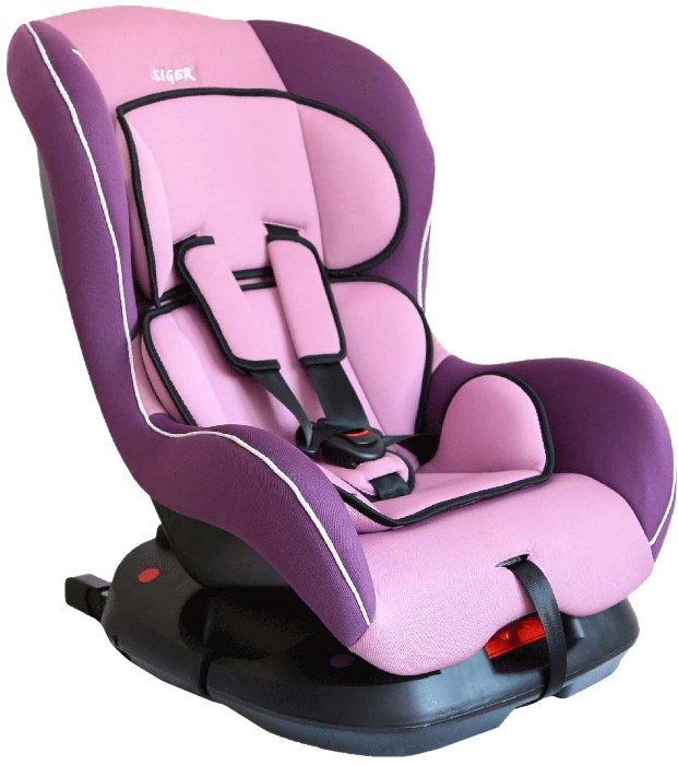Детское автомобильное кресло SIGER Наутилус ISOFIX, фиолетовый