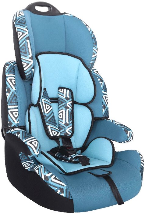 Детское автомобильное кресло SIGER Стар ISOFIX, цвет геометрия