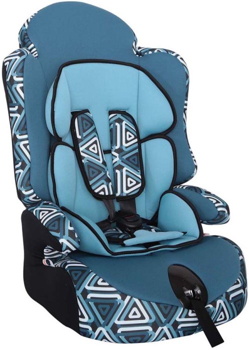 Детское автомобильное кресло SIGER Art Трансформер Прайм ISOFIX, цвет геометрия