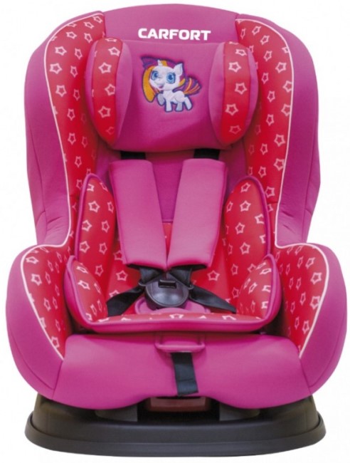 Кресло детское автомобильное Carfort Kid 03, розовое